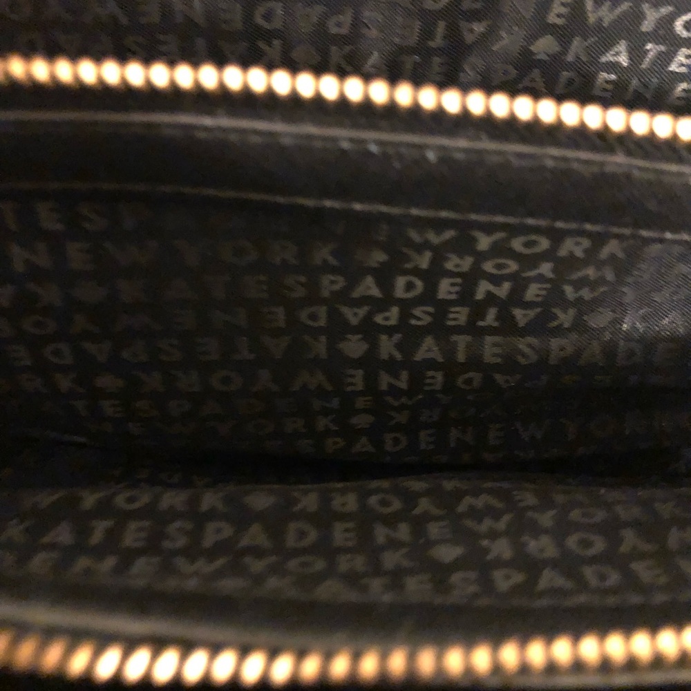Large leather Kate Spade satchel. - Picture 5 of 5